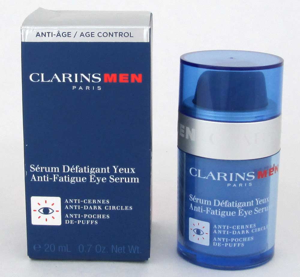 Clarins Men Anti-Fatigue Eye Serum 0.7 oz./20 ml. Damaged Box