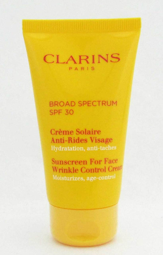Clarins Sunscreen for Face Wrinkle Control Cream SPF30 2.6 oz*Unboxed