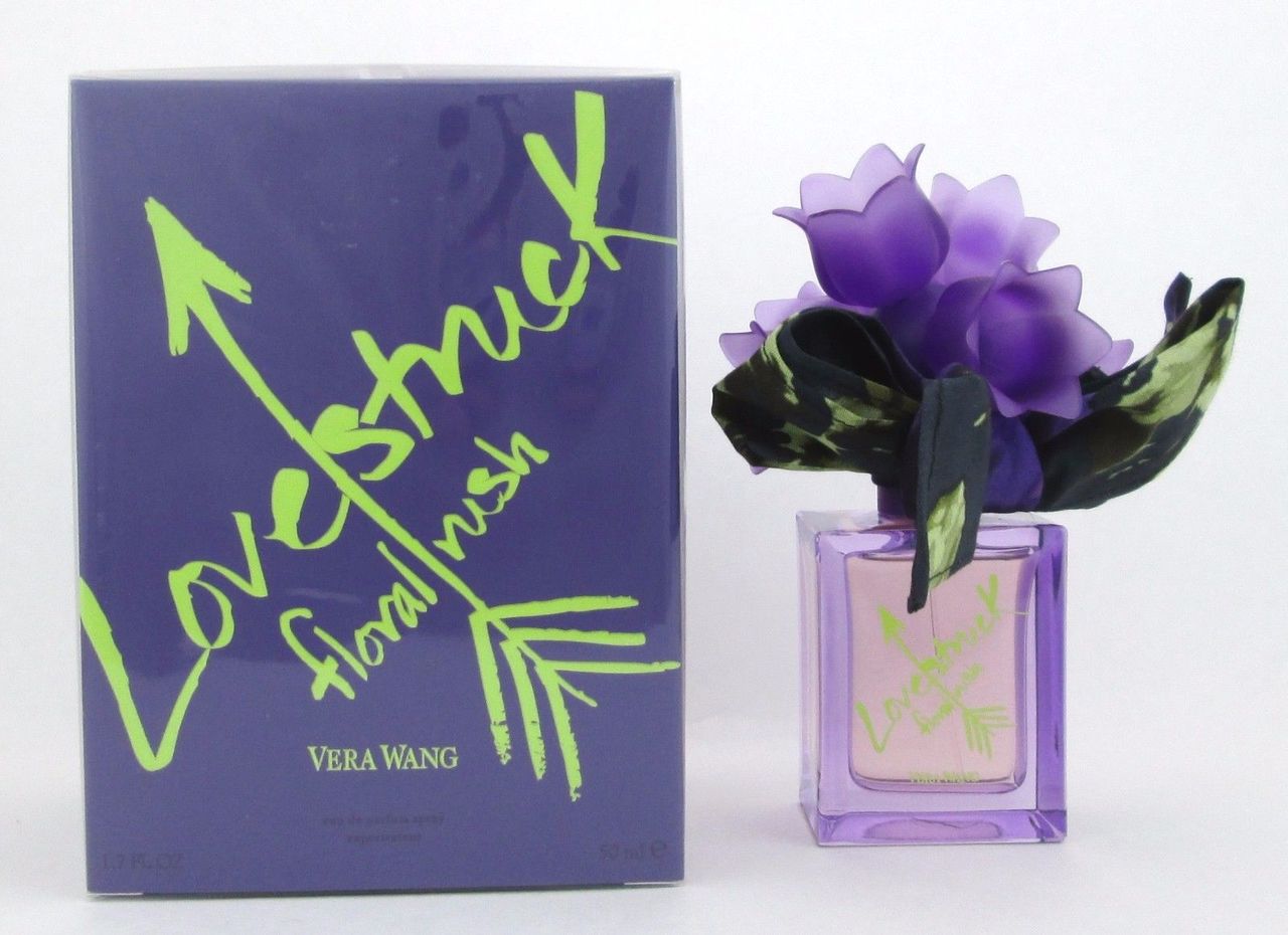 Vera Wang Lovestruck Floral Rush Eau De Parfum Spray 1.7 oz/50 ml NIB for Women