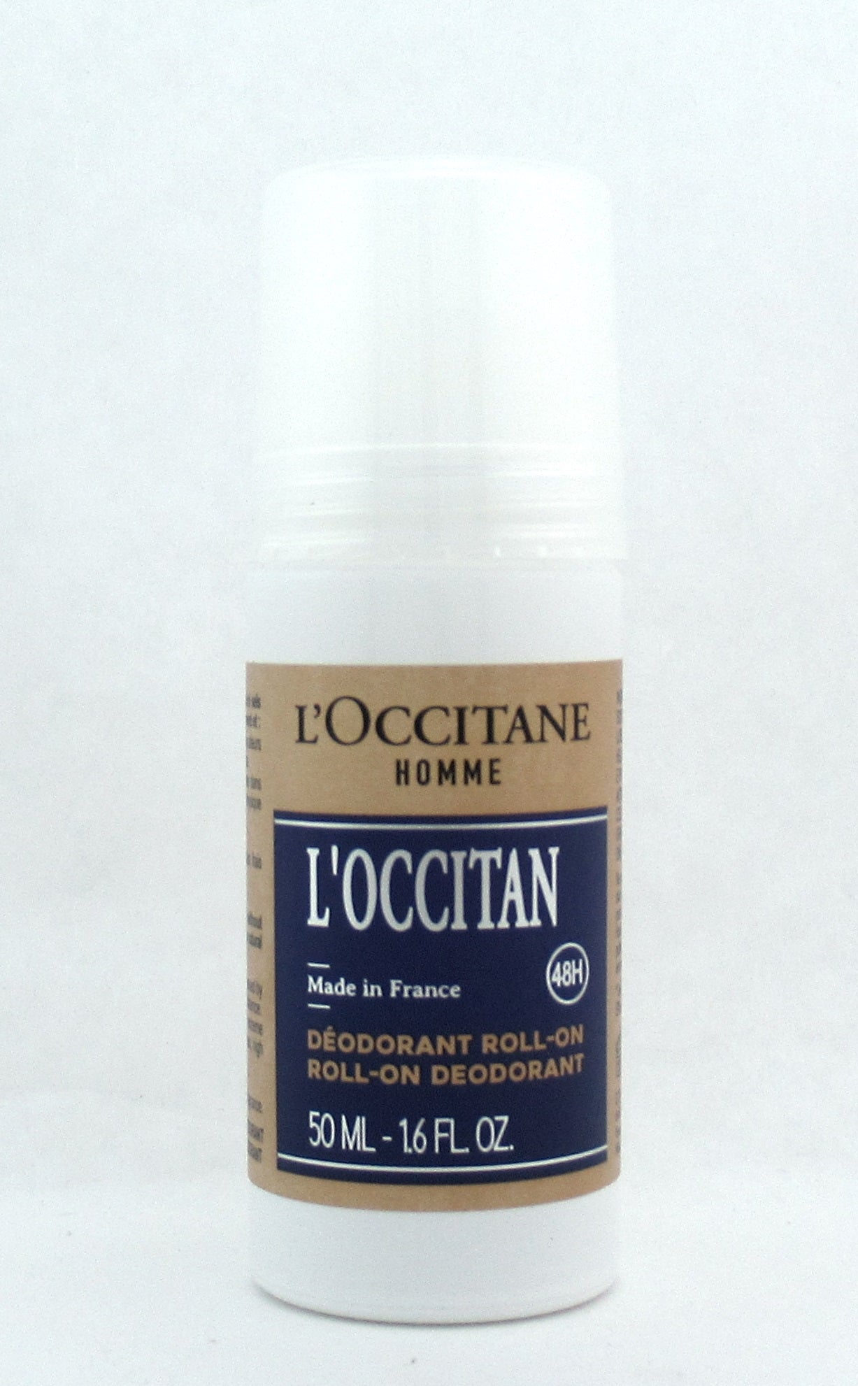 L'Occitane Homme L'Occitan Roll-On Deodorant 50 ml./ 1.6 oz. New