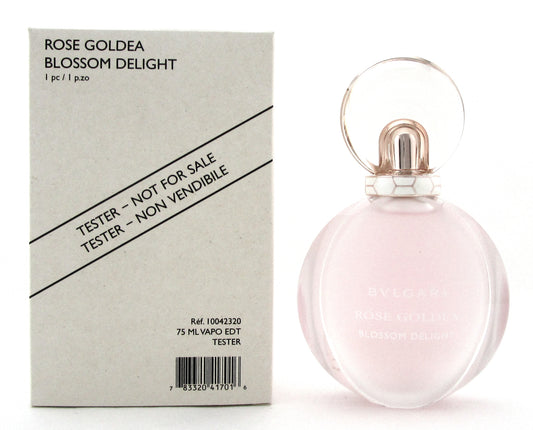 Bvlgari Rose Goldea Blossom Delight 2.5 oz. Eau de Toilette Spray Women. New Tester w/Cap