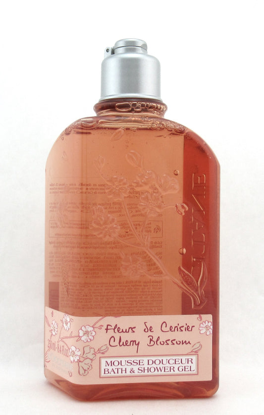 L'Occitane Cherry Blossom Bath & Shower Gel 250 ml./ 8.4 oz. New