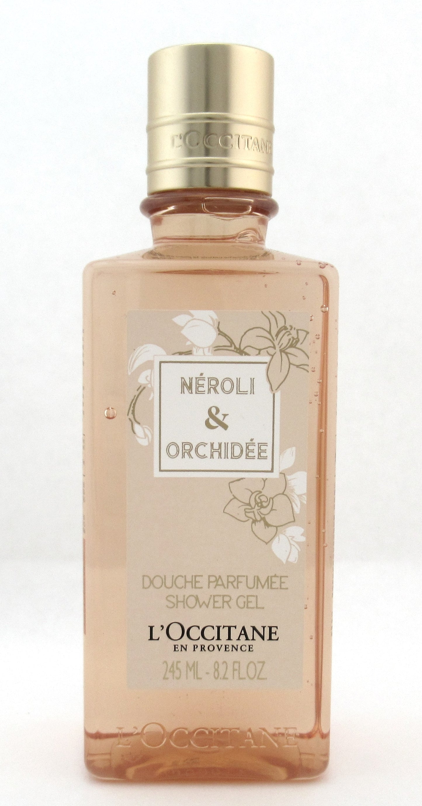 L'Occitane Neroli and Orchidee Shower Gel 245 ml./ 8.2 oz. New
