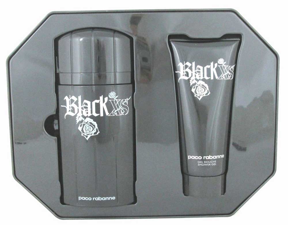 Paco Rabanne Black XS 3.4oz.EDT + 3.4oz.Sh./Gel.Set for Men.NIB