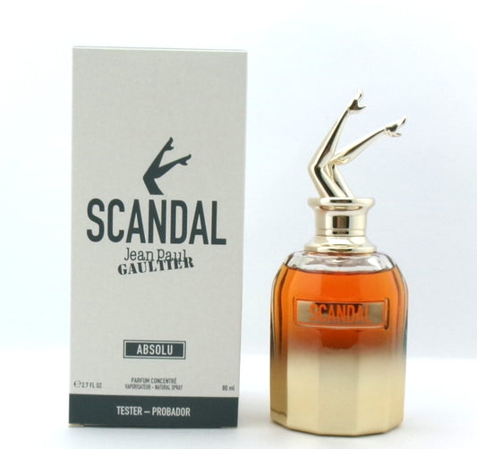 Scandal Jean Paul Gaultier ABSOLU 2.7 oz. Parfum Concentre Spray for Women  Tester