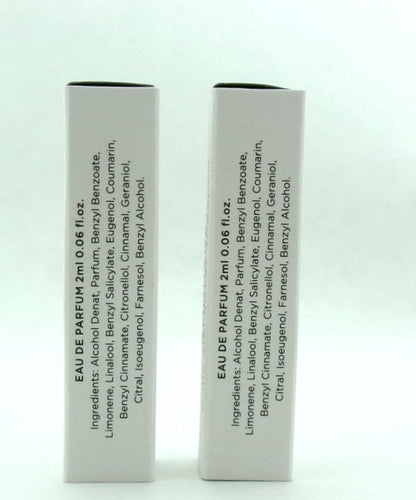 Amouage OPUS XIV: ROYAL TOBACCO Man 0.06 oz. Eau de Parfum Sample Spray LOT OF 2 Vials New