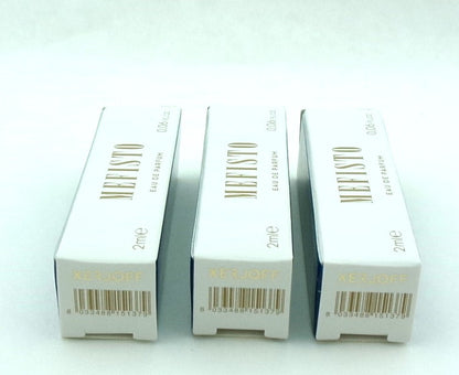 Casamorati MEFISTO by Xerjoff 0.06 oz. Eau de Parfum Sample Spray for Men. Lot of 3 Vials Damaged