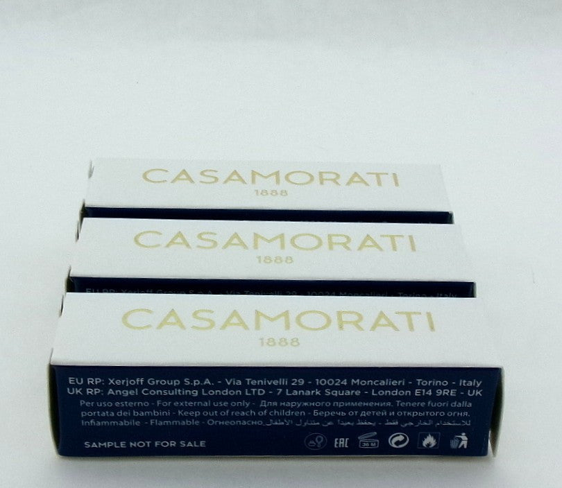 Casamorati MEFISTO by Xerjoff 0.06 oz. Eau de Parfum Sample Spray for Men. Lot of 3 Vials Damaged