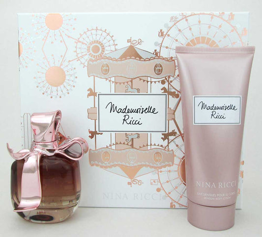Mademoiselle Ricci by Nina Ricci Gift Set: 2.7oz EDP + 6.8oz B/L