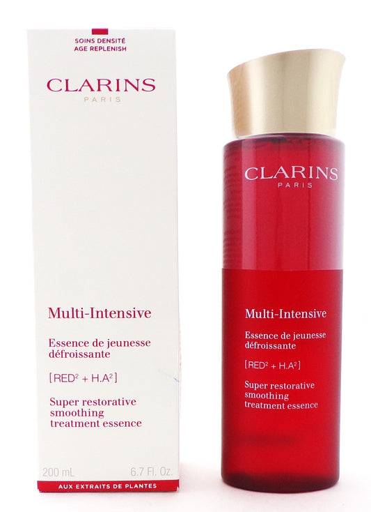Clarins Multi-Intensive Super Restorative Smoothing Treatment Essence 200 ml./ 6.7 oz. New Damaged Box