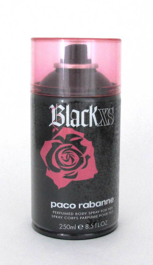 Black XS by Paco Rabanne Perfumed Body Spray For Her 8.5 oz. Sealed
