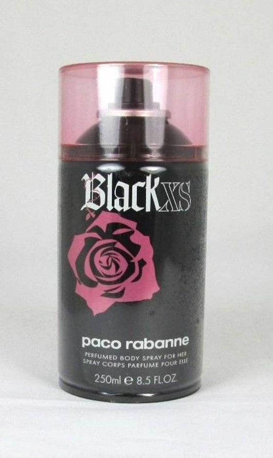 Black XS by Paco Rabanne Perfumed Body Spray For Her 8.5 oz *Tester