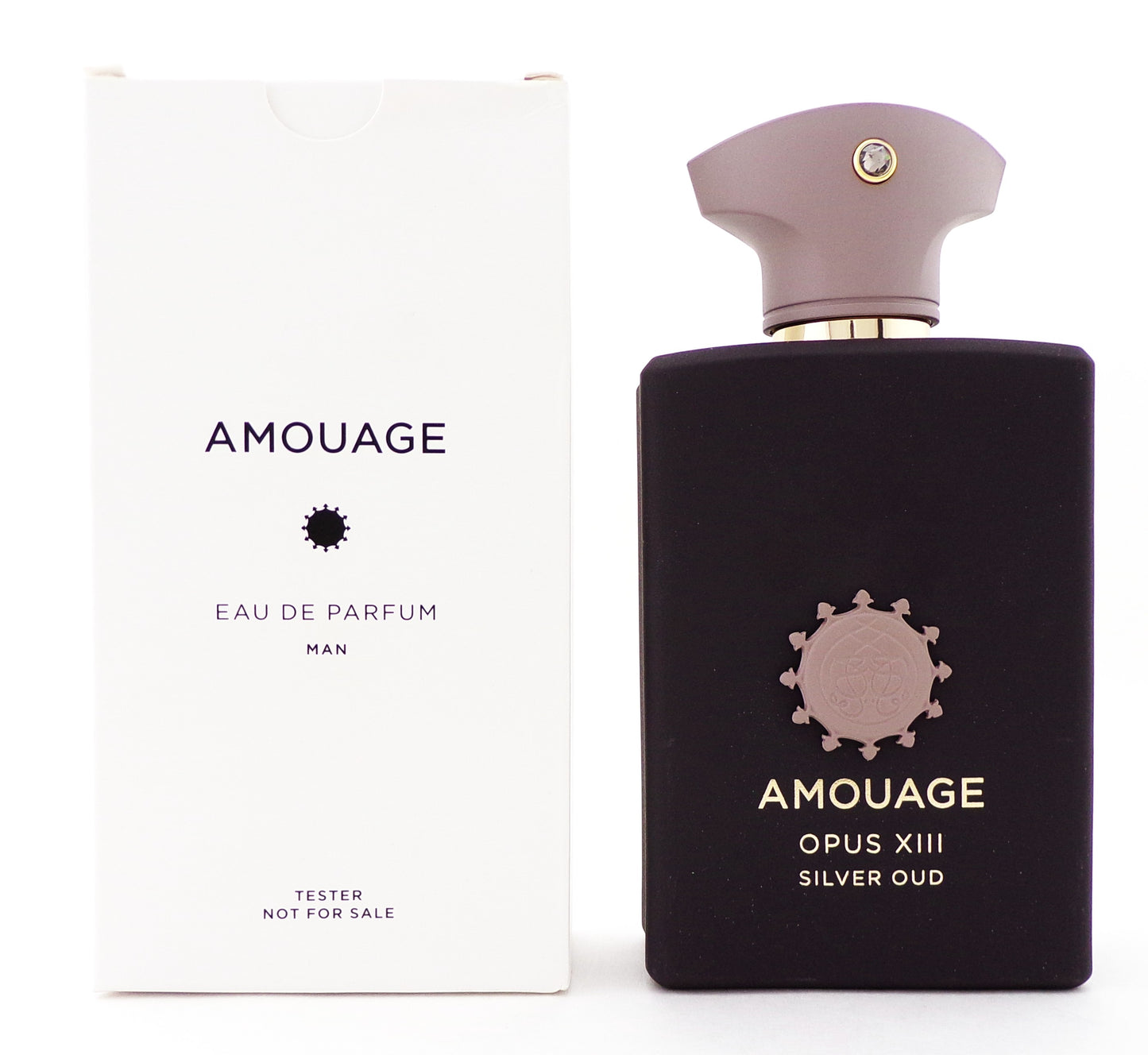 Amouage Opus XIII Silver Oud Cologne 3.4 oz. Eau de Parfum Spray for Men New Tester w/Cap