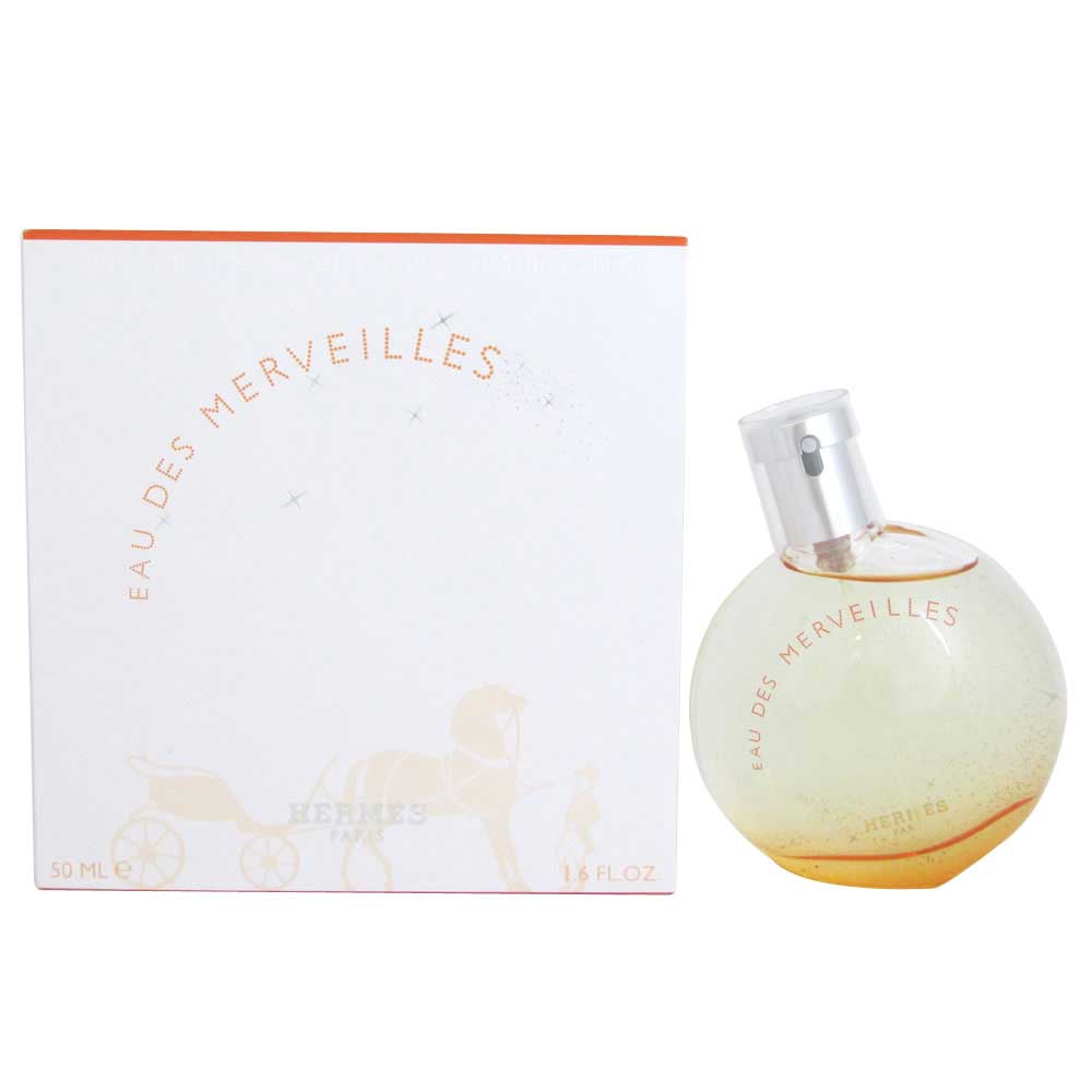 Eau Des Merveilles by Hermes 1.6 oz.Eau de Toilette SprayNO CELLOPHANE