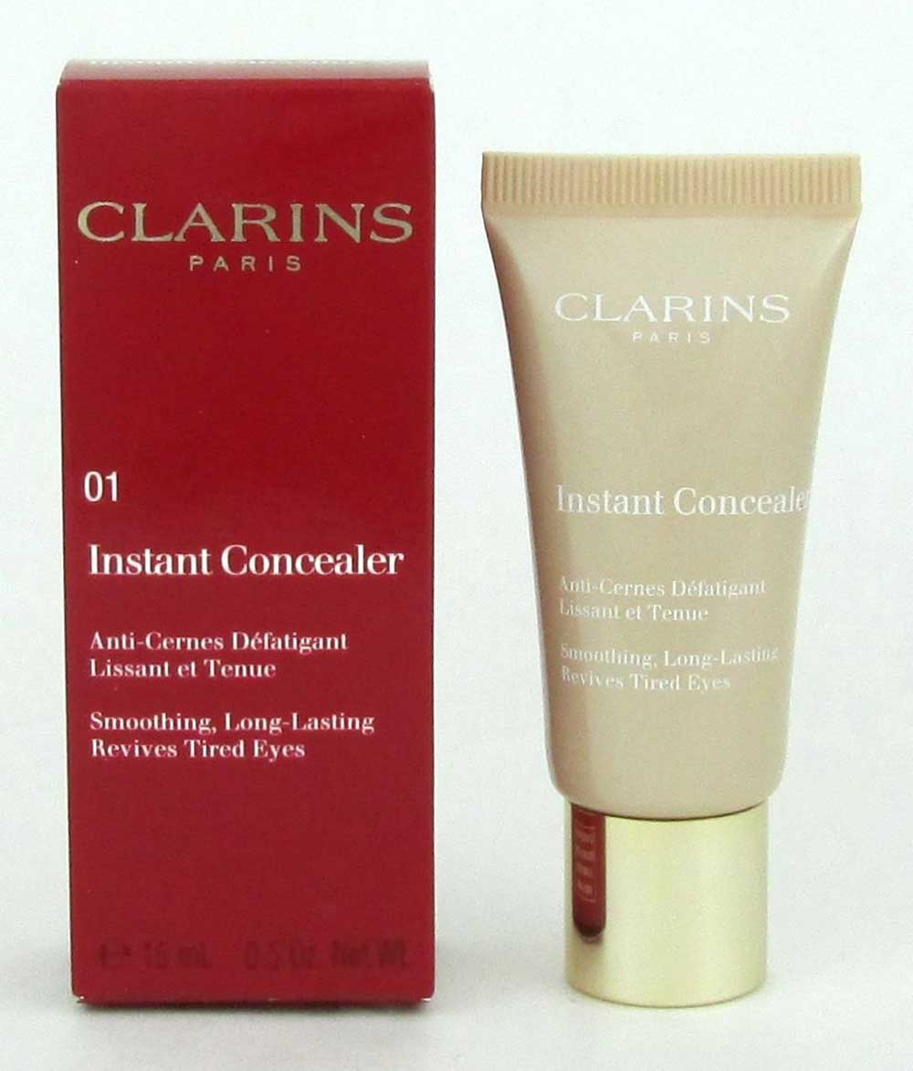 Clarins Instant Concealer Smoothing, Long Lasting # 01-15ml/ 0.5 oz
