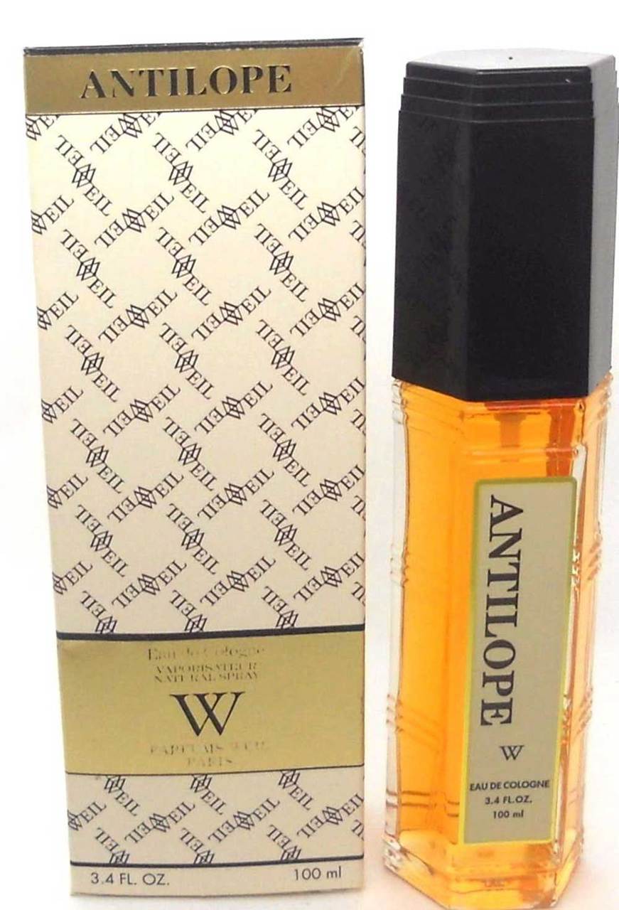 Antilope Eau De Cologne Spray by Weil Paris 3.4 oz. Damaged Box