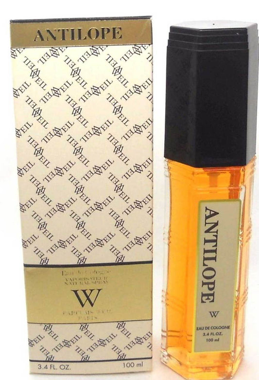 Antilope Eau De Cologne Spray by Weil Paris 3.4 oz. Damaged Box