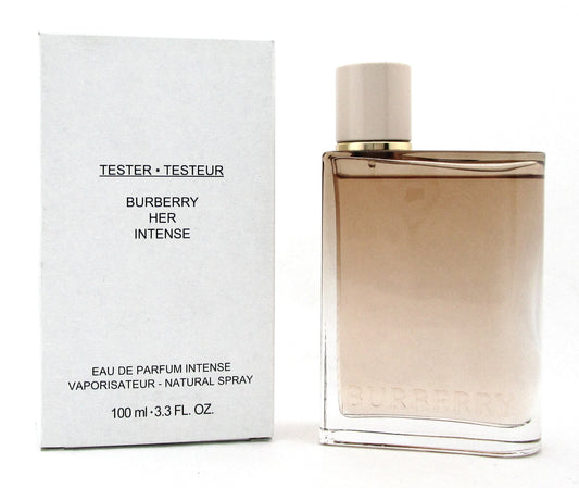 Burberry HER INTENSE by Burberry 3.3 oz Eau de Parfum Spray for Women New Tester