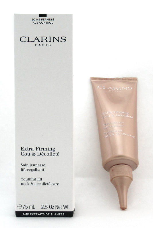 Clarins Extra Firming Cou and Decollete Youthful Lift 75 ml./ 2.5 oz. New Tester