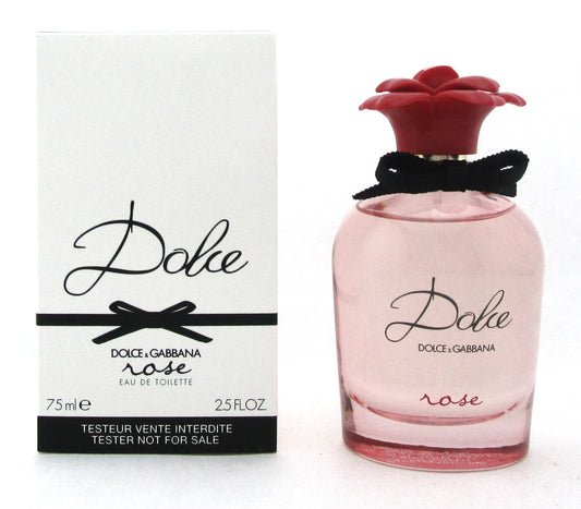 Dolce Rose by Dolce & Gabbana 2.5 oz. EDT Spray for Women Tester