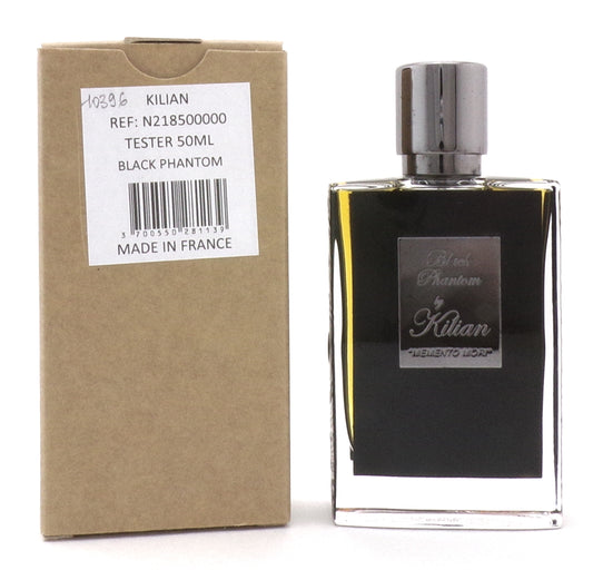 Black Phantom by Kilian 1.7 oz./ 50 ml. EDP REFILLABLE Spray. New Tester w/Cap