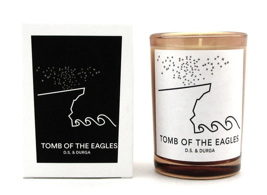 D.S. & Durga Tomb of the Eagles 7 oz./ 198 g. Perfumed Candle. Brand new in Box