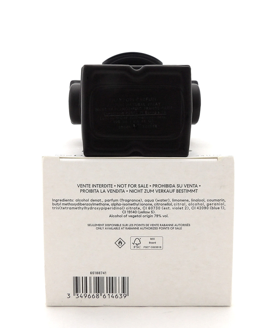 Phantom Paco Rabanne 100 ml./ 3.4 oz. PARFUM Spray for Men. New Tester