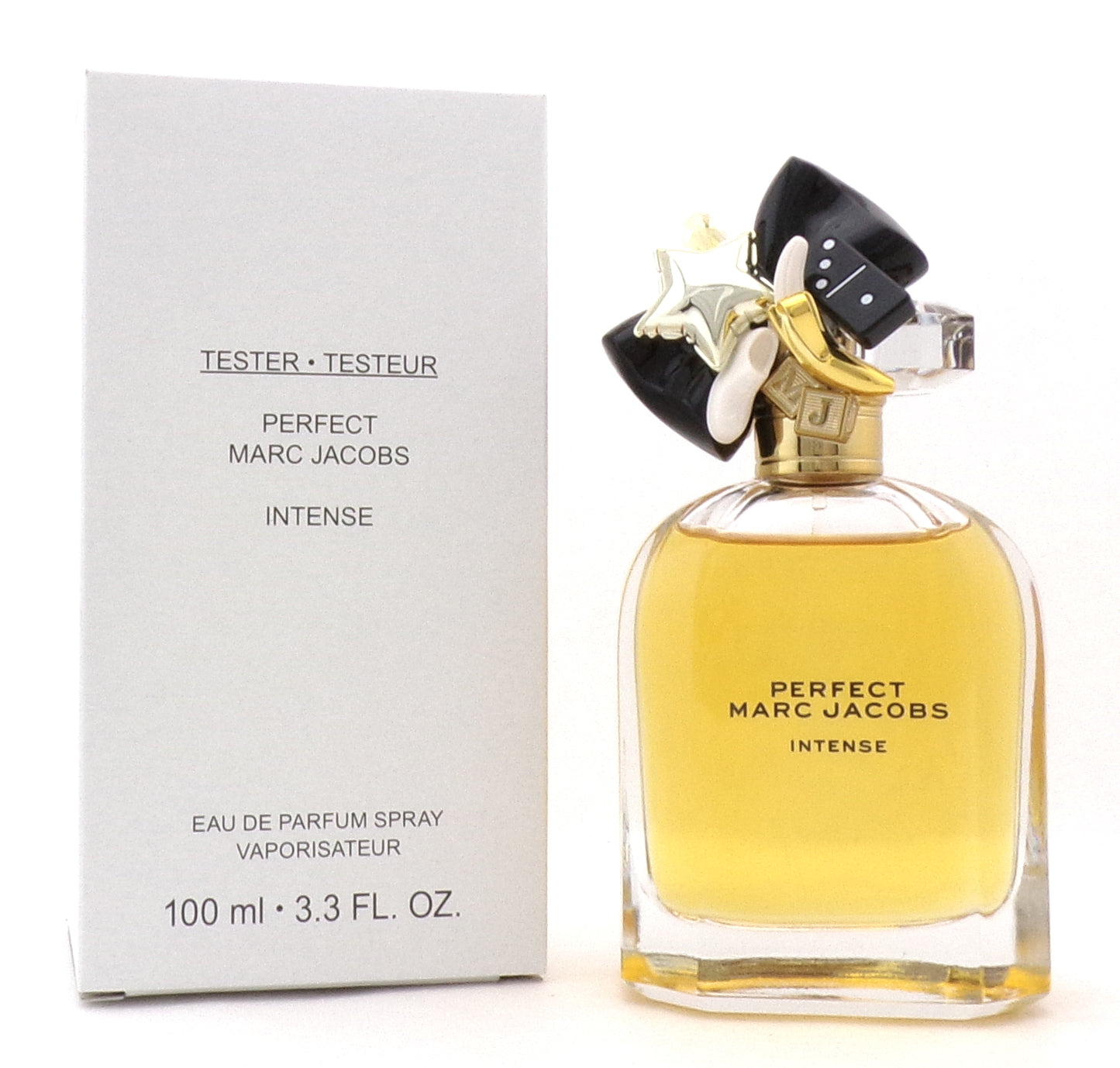 Marc Jacobs Perfect Intense 3.3 oz. Eau de Parfum Spray for Women. New Tester w/Cap