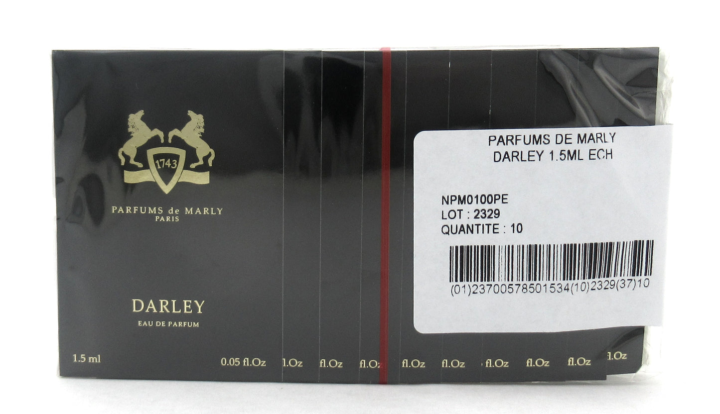 Darley by Parfums De Marly 1.5 ml. EDP Vial Spray for Men Pack of 10 pcs. Sealed
