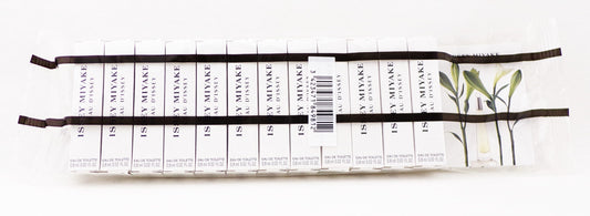 L'Eau D'Issey by Issey Miyake 0.02 oz./ 0.8 ml.  Eau de Toilette Vial Spray for Women New Lot of 12