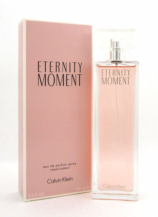 Eternity Moment by Calvin Klein Eau de Parfum Spray 3.4 oz.for Women