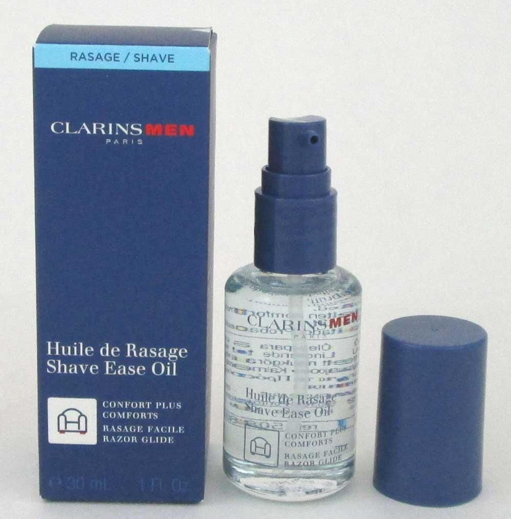 Clarins Men Shave Ease Oil 30 ml/ 1 oz Slightly Damaged Box