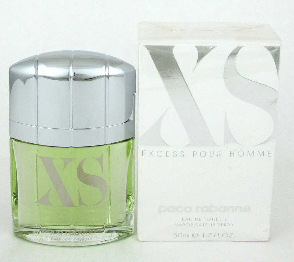 XS Pour Homme by Paco Rabanne Eau de Toilette Spray 1.7oz*DamagedBox