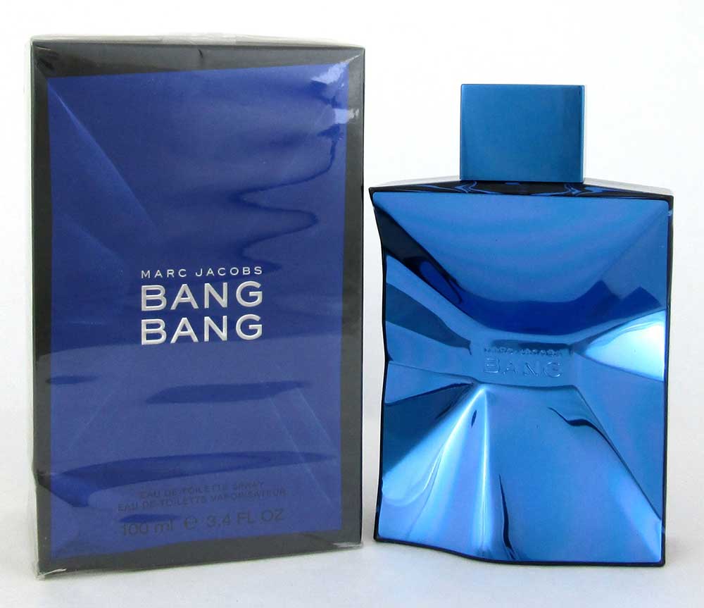 Bang Bang by Marc Jacobs EDT Spray 3.4 oz. Men *Slightly Damaged Box