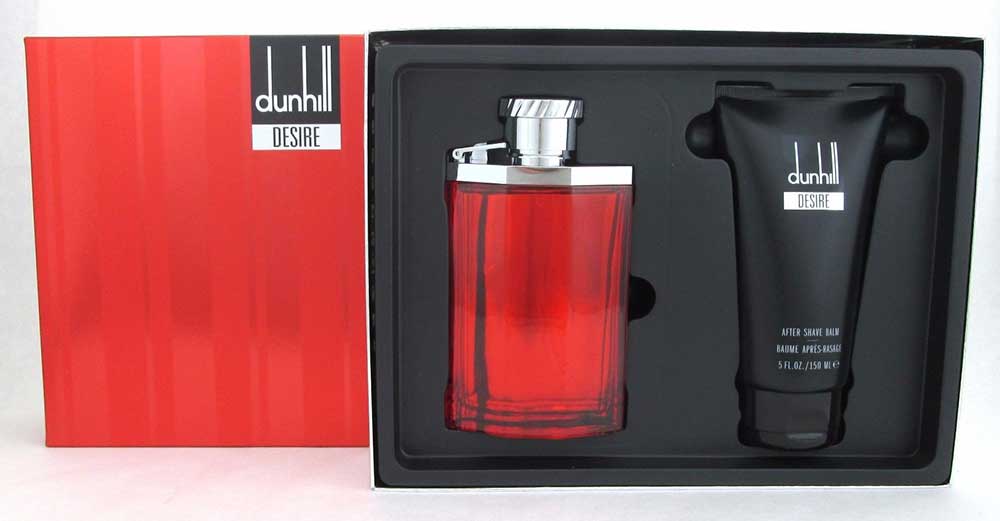 Dunhill Desire Red for Men 2 Pcs Set:EDT Spray 3.4 oz+After Shave Balm