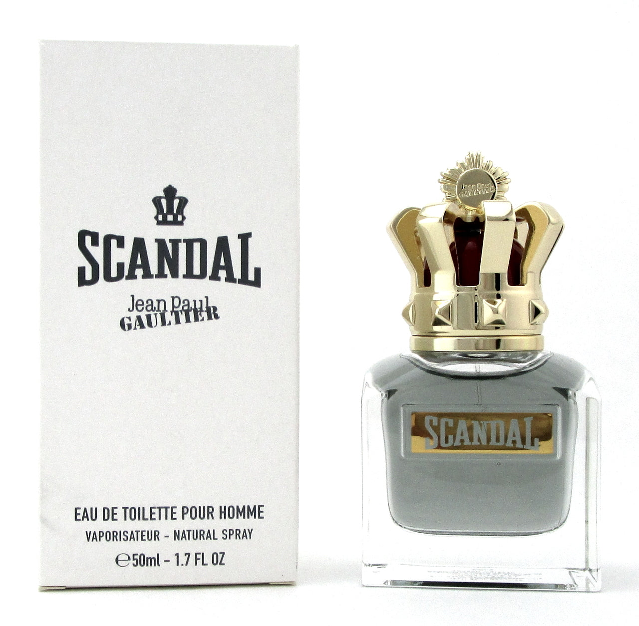 Scandal by Jean Paul Gaultier 1.7 oz. EDT Pour Homme Spray. New Tester with Cap