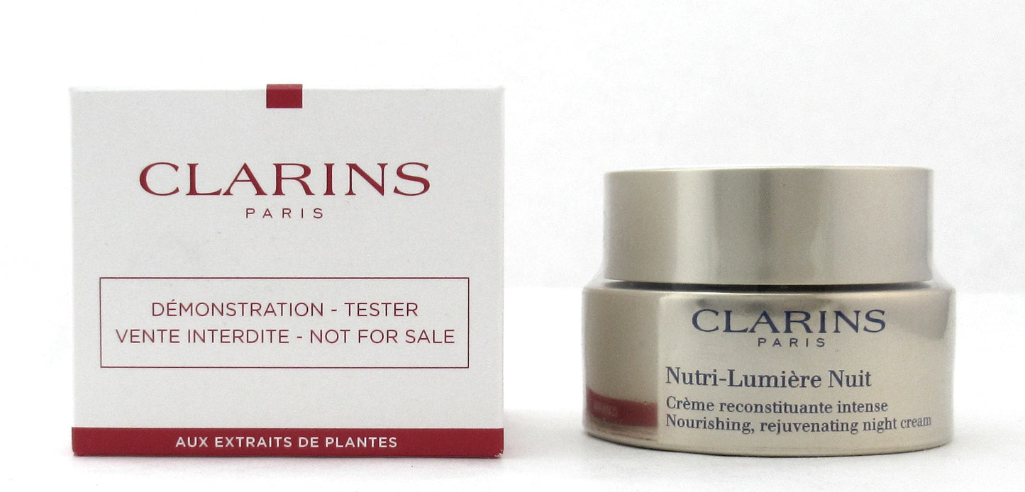Clarins Nutri Lumiere Nuit Nourishing Night Cream 50 ml./1.6 oz. New Tester