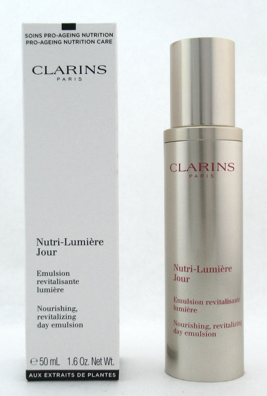 Clarins Nutri-Lumiere Nourishing Revitalizing Day Emulsion 50 ml./ 1.6 oz. New Tester