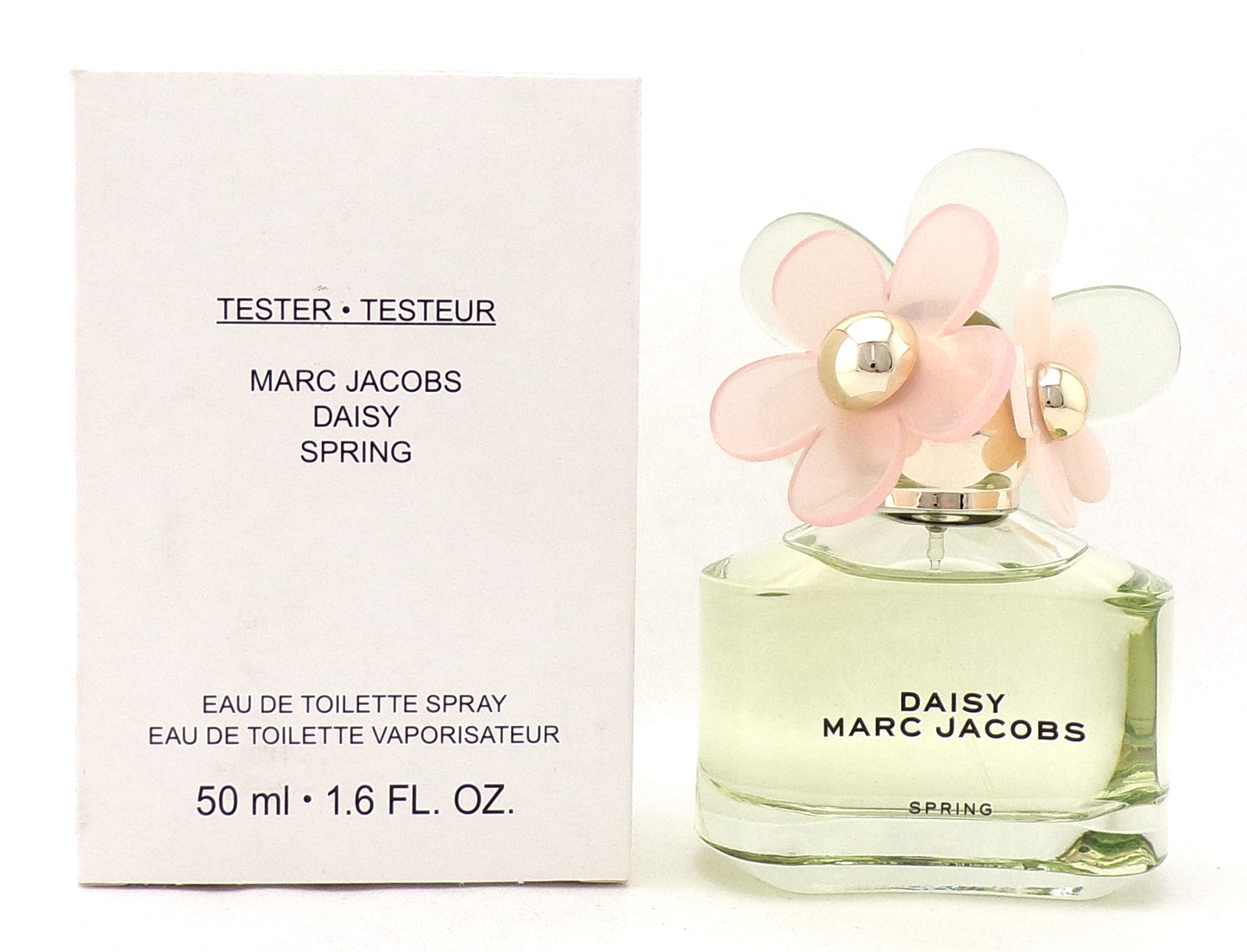 Marc Jacobs DAISY SPRING 1.6 oz. Eau de Toilette Spray for Women. New Tester w/Cap
