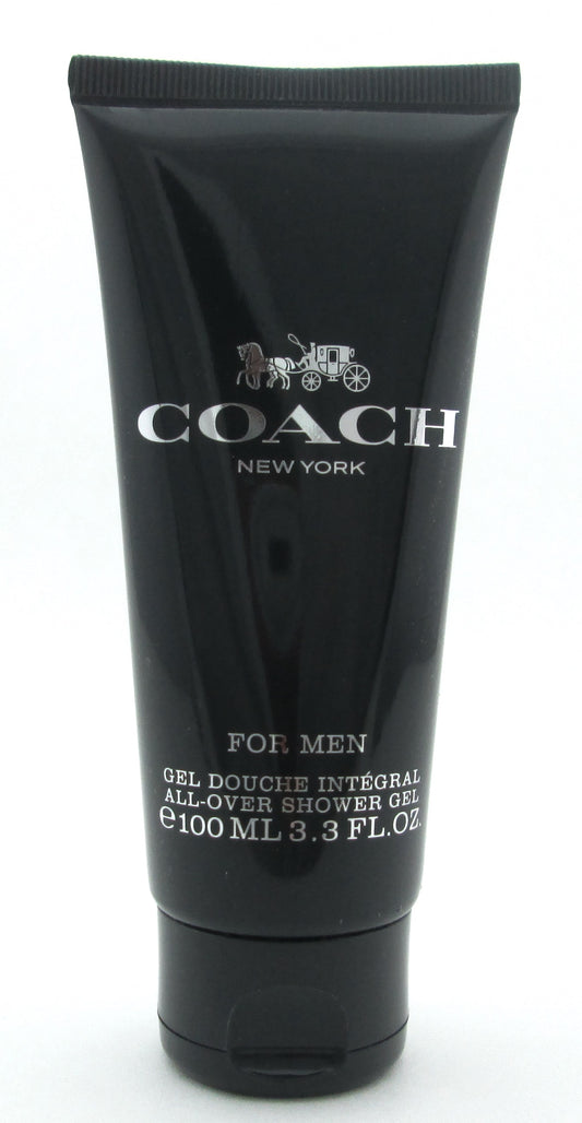 Coach New York for Men All Over Shower Gel 100 ml./ 3.3 oz. New Tube not Sealed