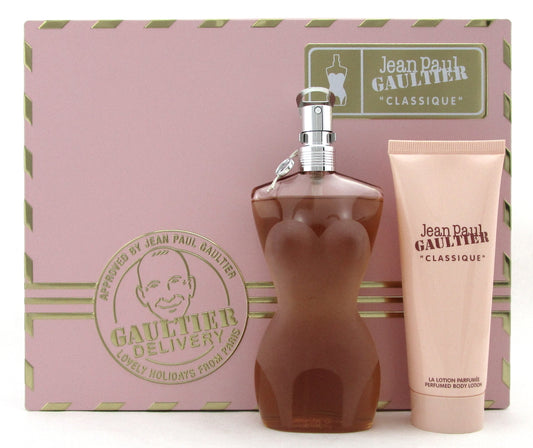 Jean Paul Gautier Classique 3.4 oz.EDT Spray+ 2.5 oz.B/Lotion. New Set for Women