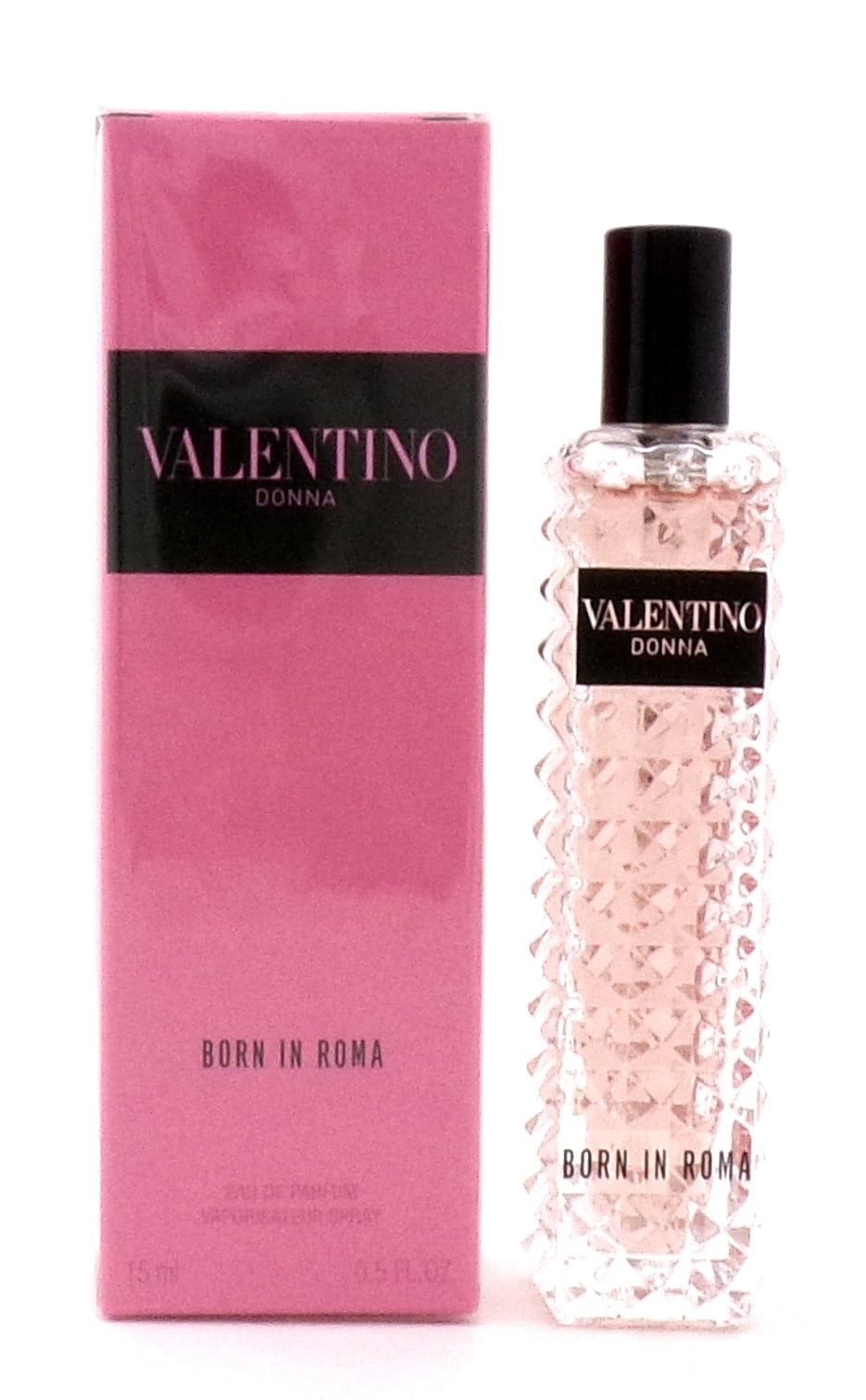 Valentino Donna Born In Roma 0.5 oz./ 15 ml. EDP Travel Spray for Women. New Sealed Box