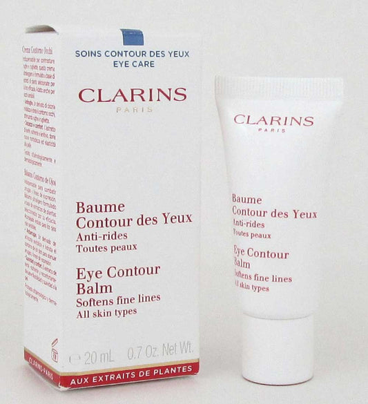 Clarins Eye Contour Balm All Skin Types 0.7 oz Slightly Damaged Box