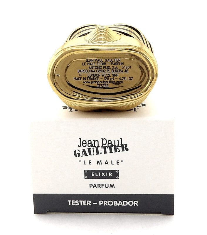 Jean Paul Gaultier Le Male ELIXIR 4.2 oz. Parfum Spray for Men. New Tester