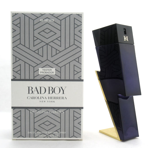 Bad Boy Dazzling Garden by Carolina Herrera Eau de Toilette Spray 100 ml./ 3.4 oz. New Tester