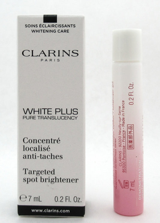 Clarins White Plus Pure Translucency Targeted Spot Brightener 7 ml./ 0.2 oz. New Tester