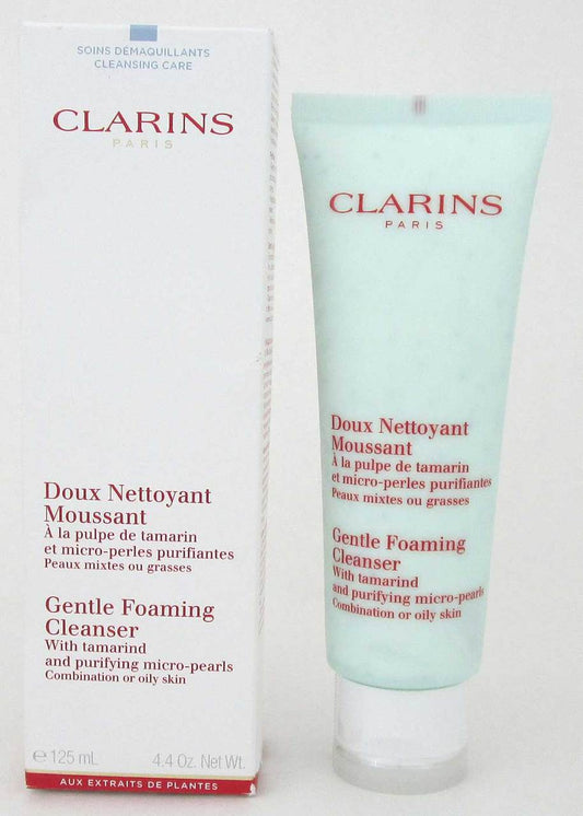 Clarins Gentle Foaming Cleanser with Tamarind 4.4 oz Damaged Box