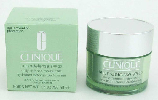 Clinique Superdefense SPF20 Daily Defense Moisturizer 1.7oz Damaged B