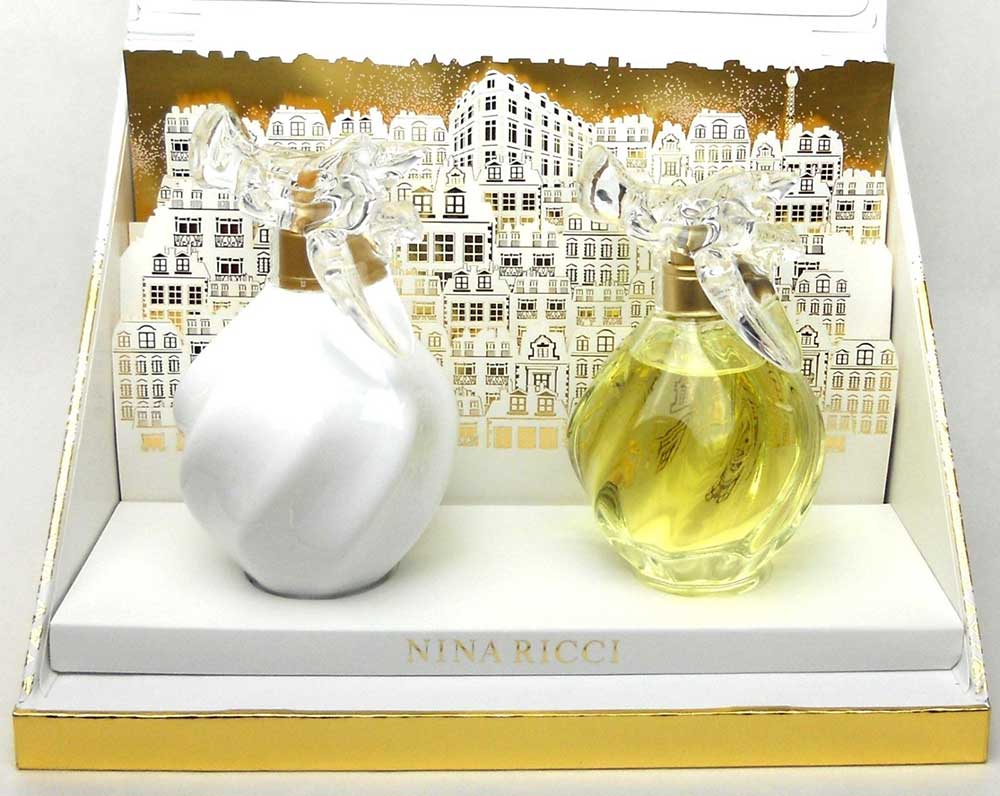 L'air Du Temps by Nina Ricci 3.4oz.EDT Spray+6.8oz.Lotion.New in Box