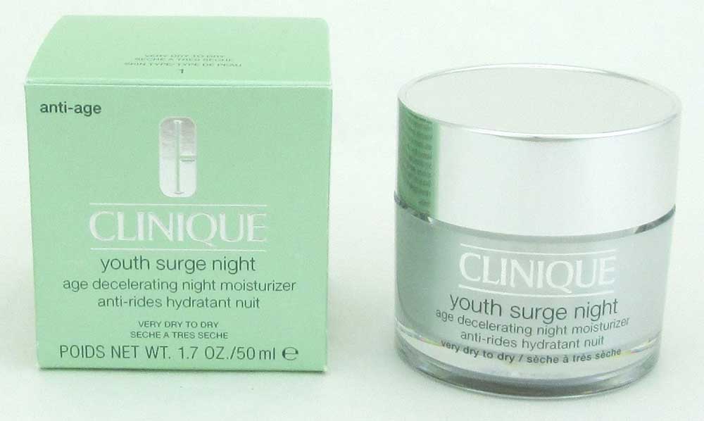 Clinique Youth Surge Night Age Decel.Night Moisturizer Very Dry1.7Dmg(sku:10749